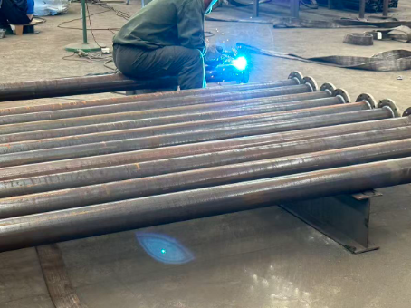 保亭20#无缝注浆管加工108*6钢花管棚管